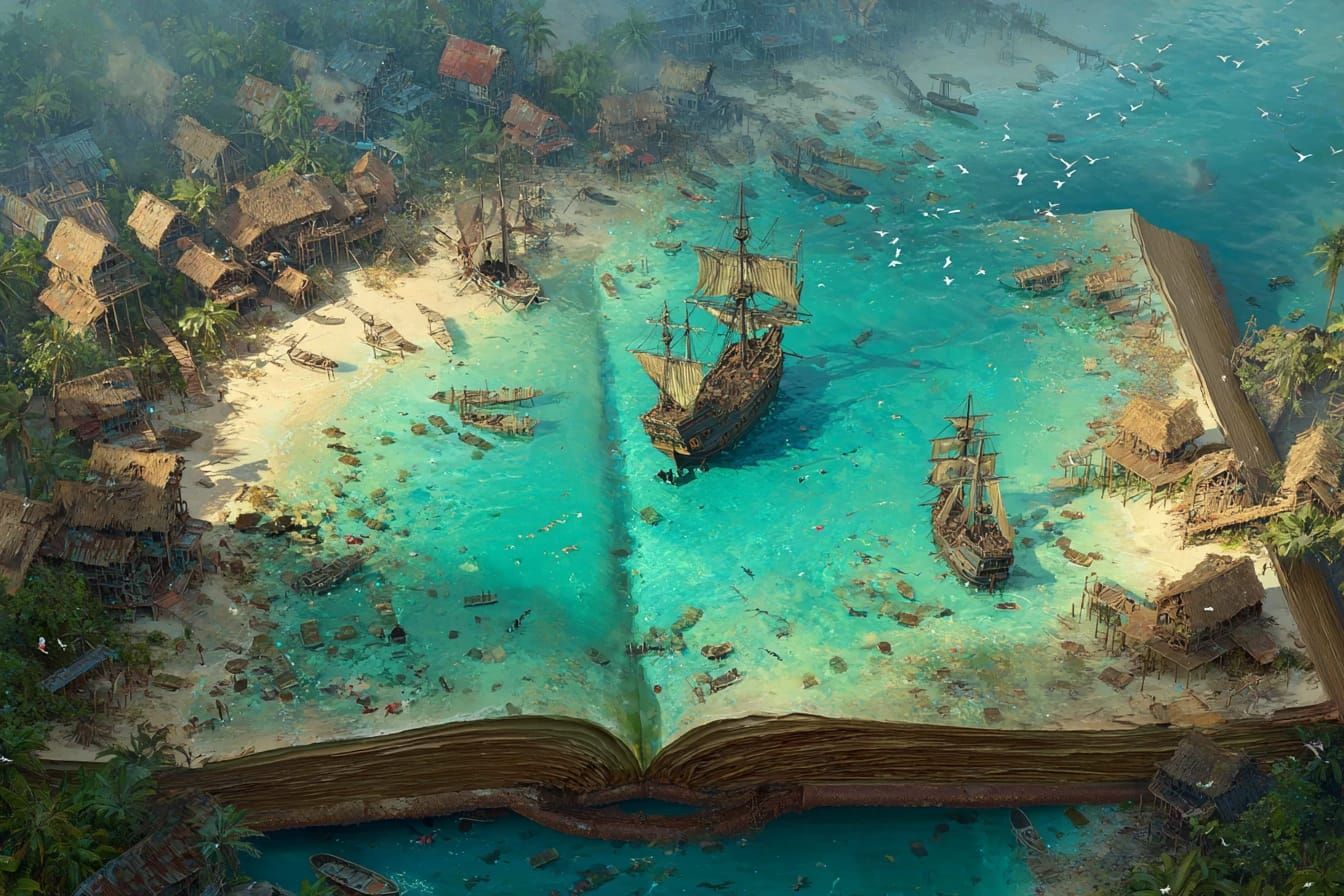 Books Create 3D Images in the Mind