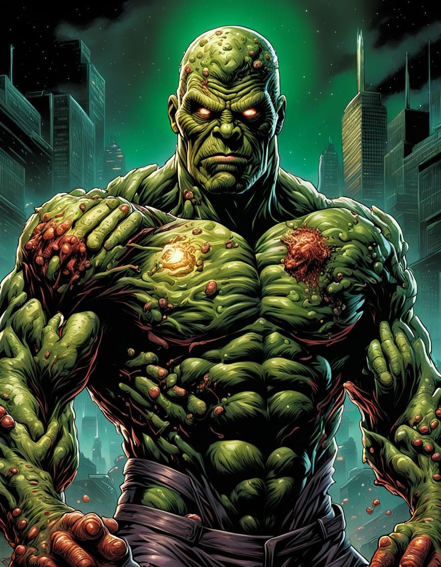 hyper realistic, perfect, smooth, The Toxic Avenger