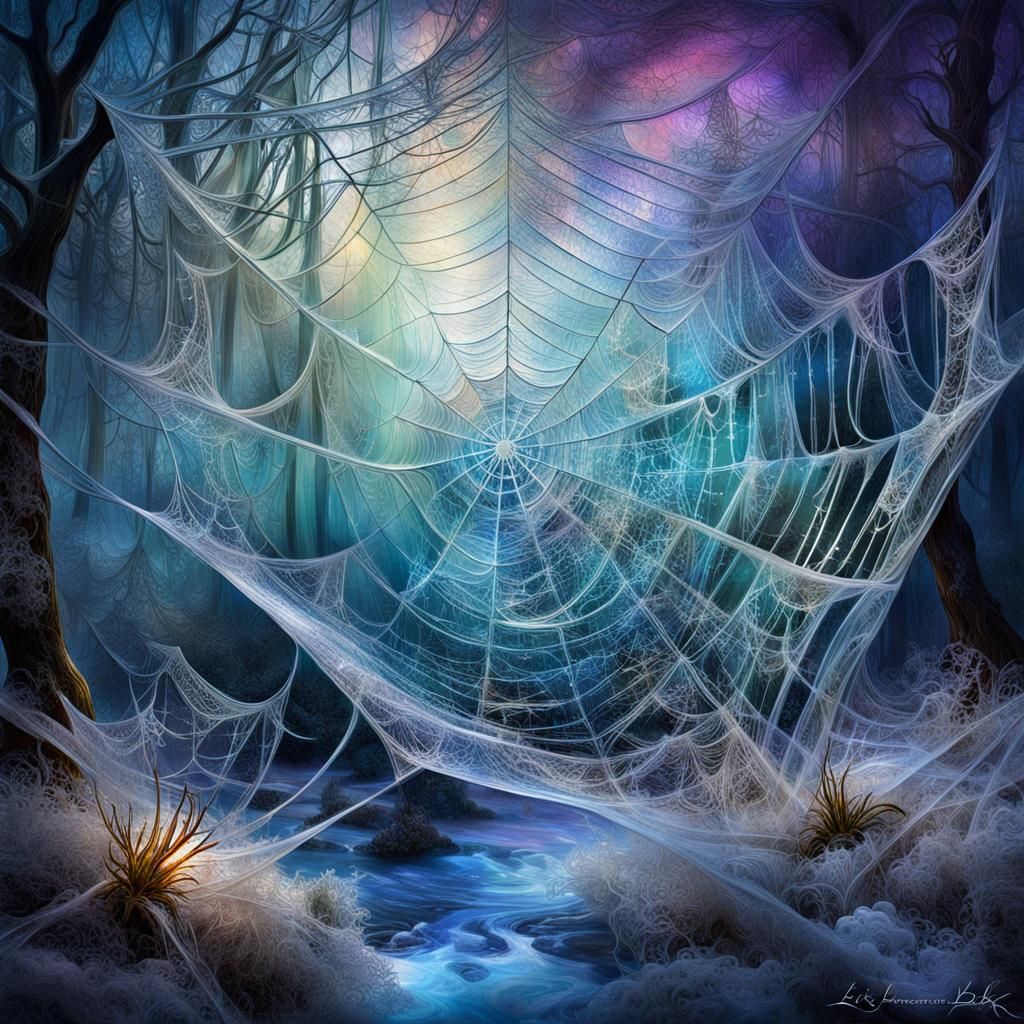 Spider Web   by @Caz Prophetess
