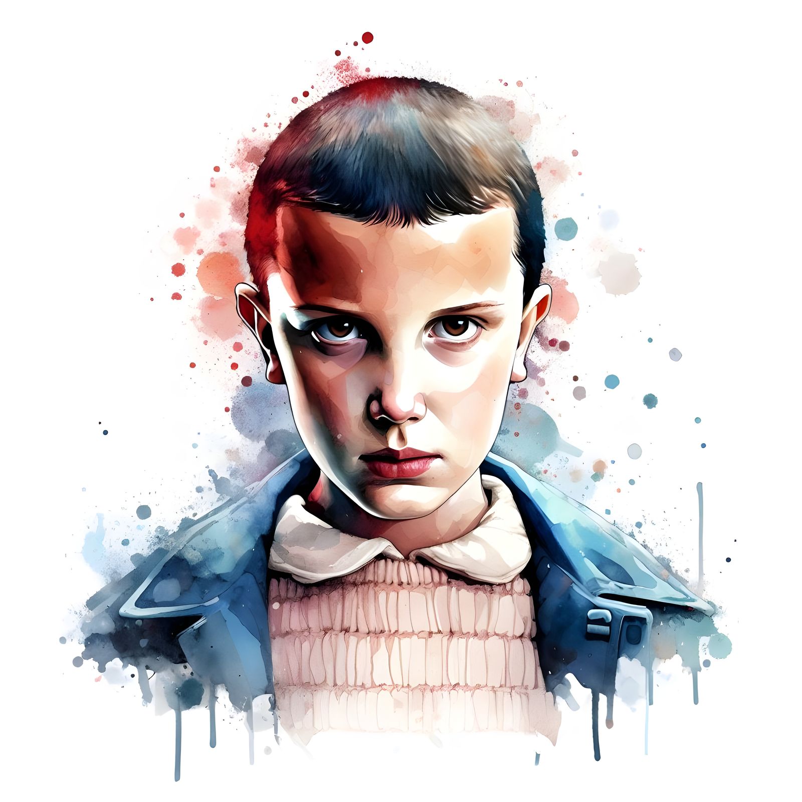 Eleven Watercolour Portrait
