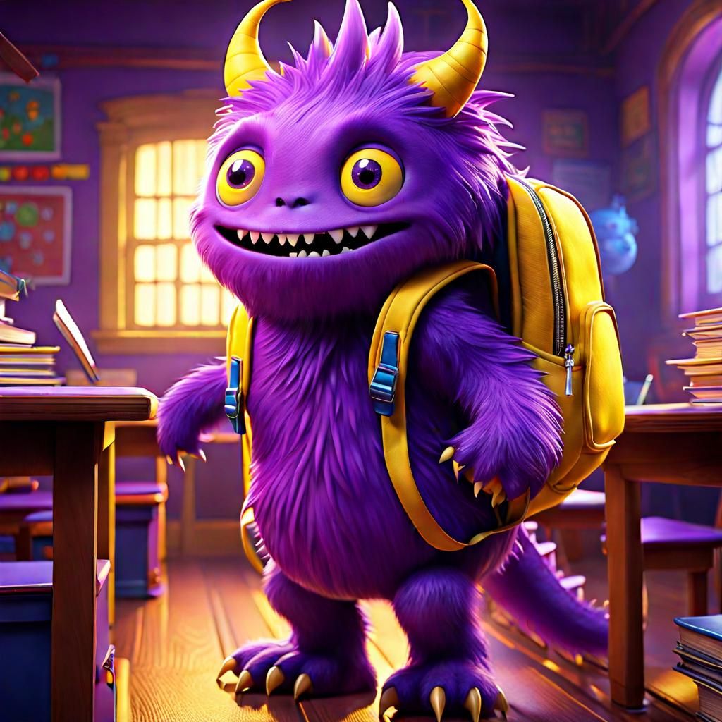 a-cute-monster-s-first-day-of-school-ai-generated-artwork-nightcafe