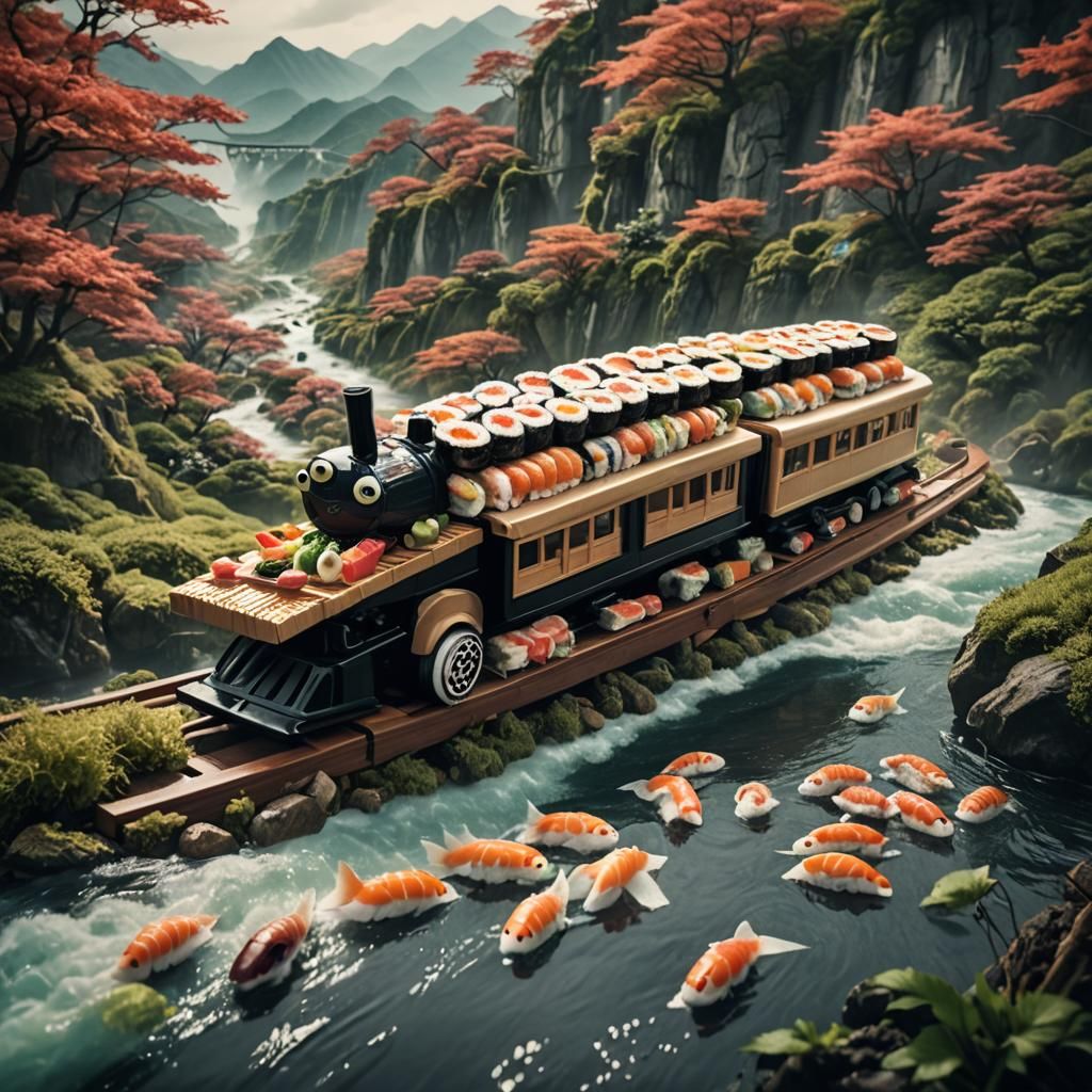 Sushi life.  by @Endles7s