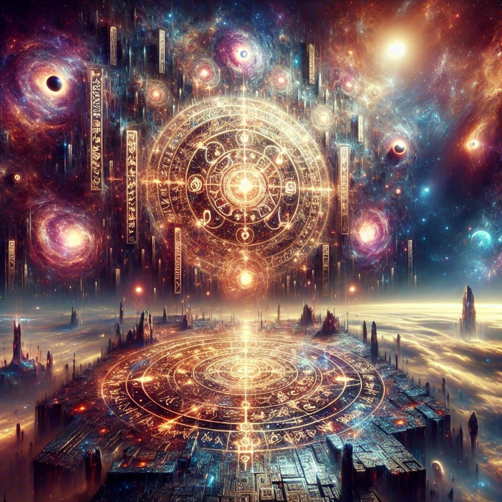 Cosmic Wheel  by @Sarah