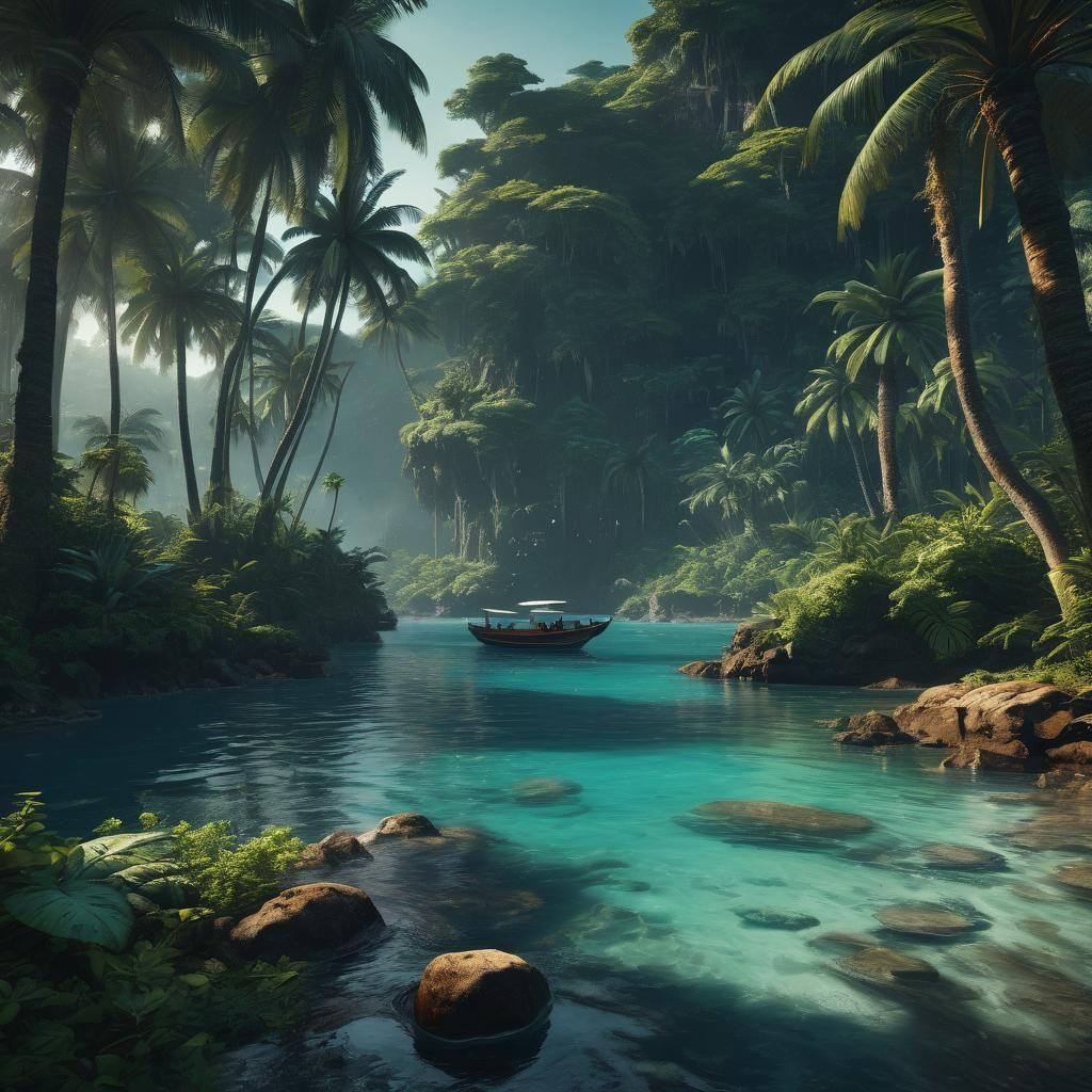 A tropical haven