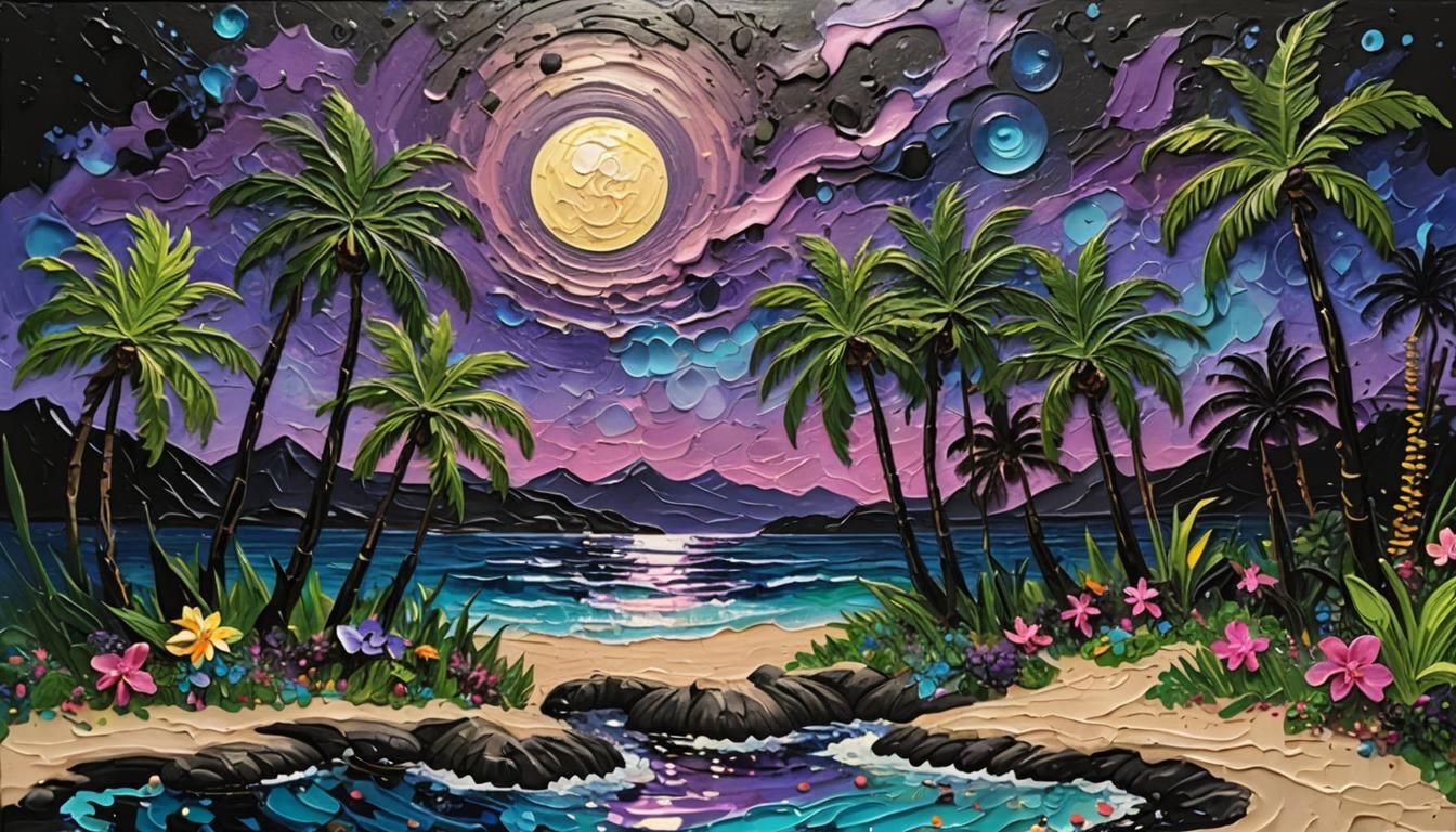 Painted Paradise  by @LongmaRyu