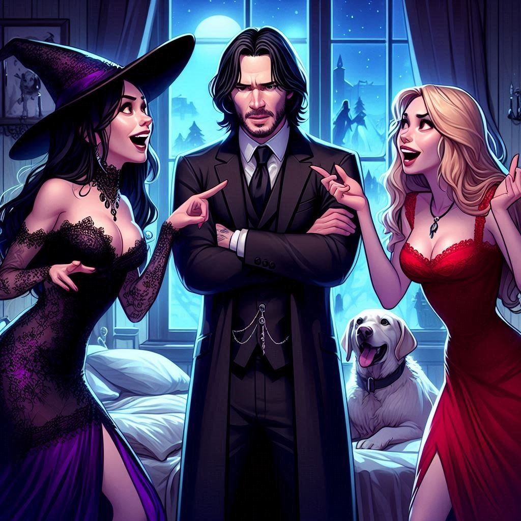 fighting over dinner