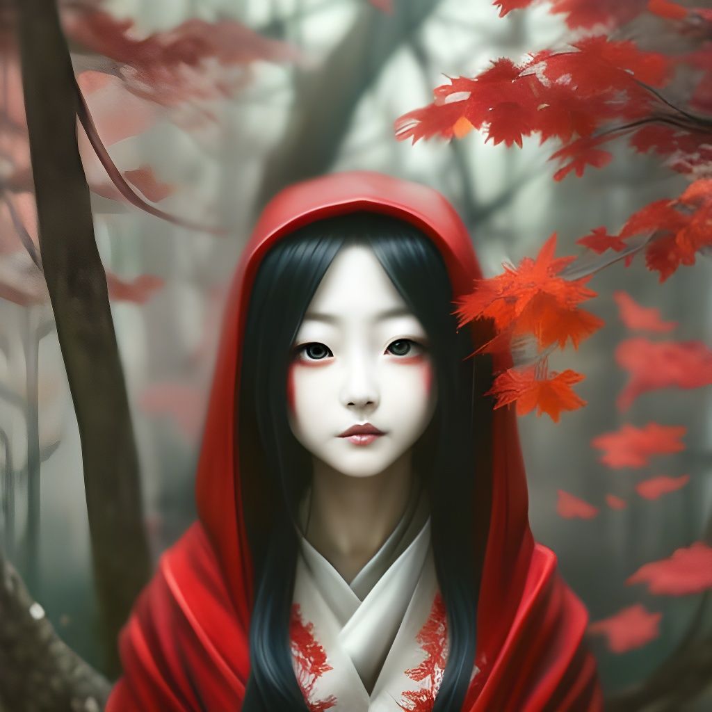 Akazukin: the Japanese Little Red Riding Hood  by @Ria Hagane