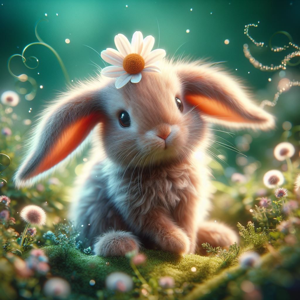 Flower bunny