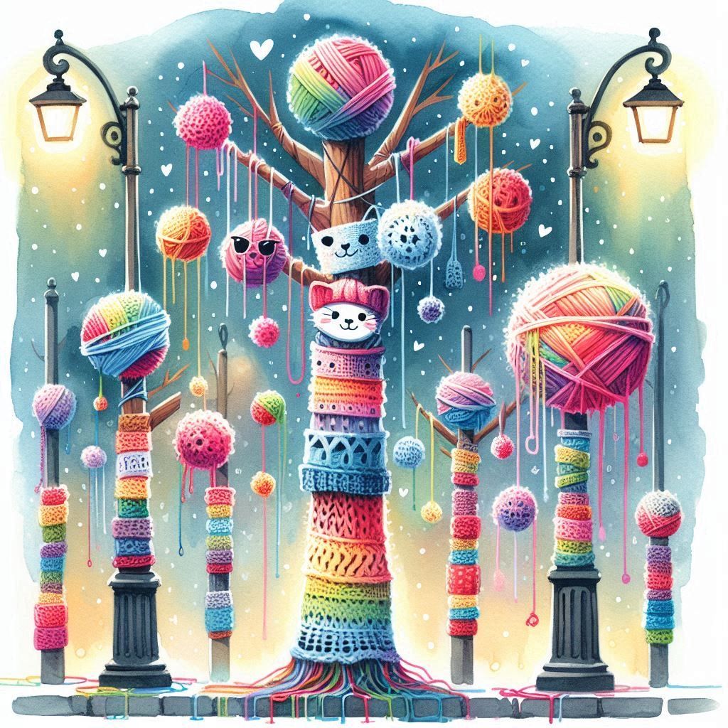 Yarnbombing