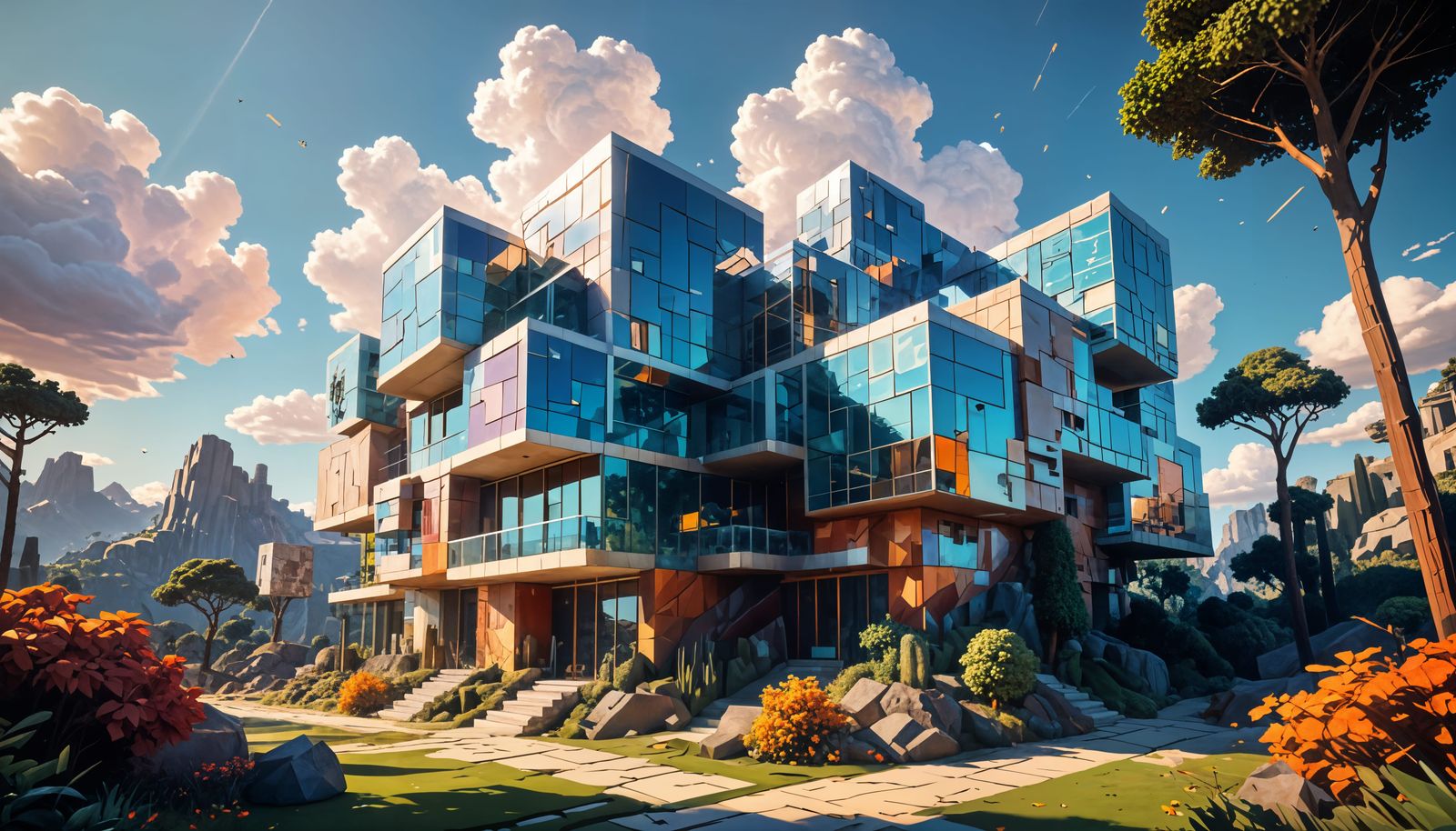 Cubism Villa  by @NorthStar
