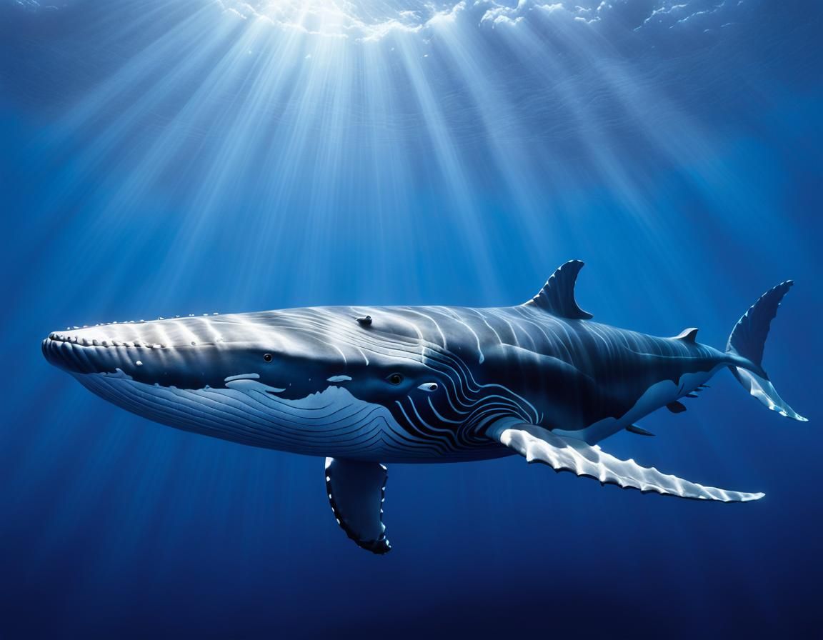 Ocean Creatures - Blue Whale