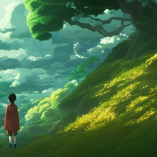 The avatar the master of all four elements Studio Ghibli, An...