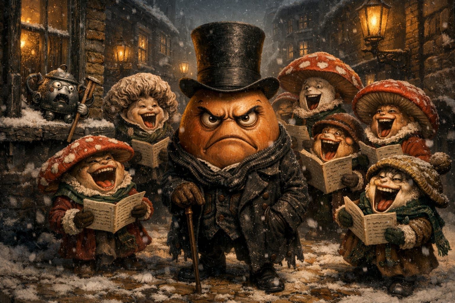 Crazy Mushrooms [48] Carol Singers