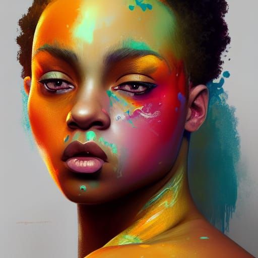 black woman - AI Generated Artwork - NightCafe Creator