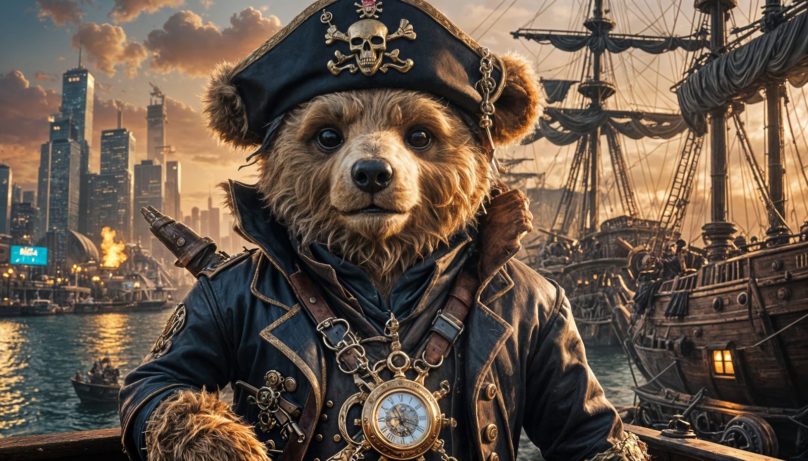 Captain T. Bear  by @AFKA