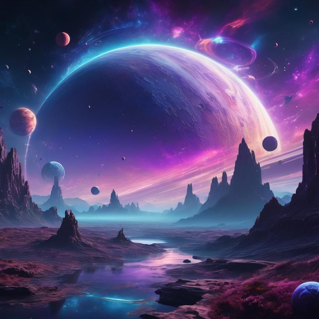 Beauty of Universe  by @YF