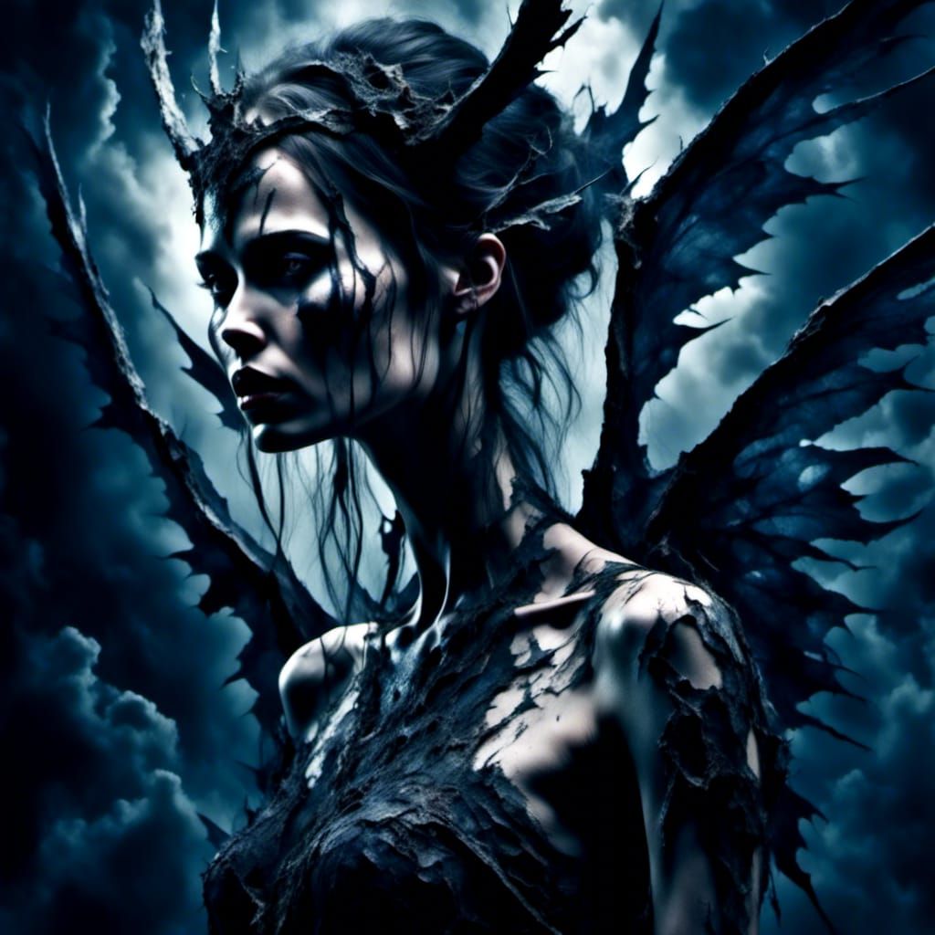 <lora:hell raiser:1.0> <lora:Dark:1.0> <lora:Dark fantasy re...