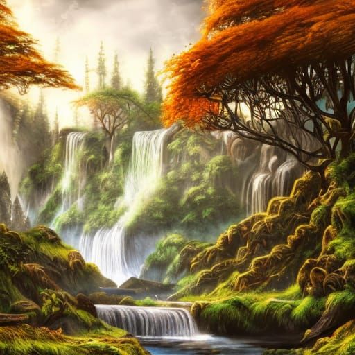 corners of the forest  by @Bera