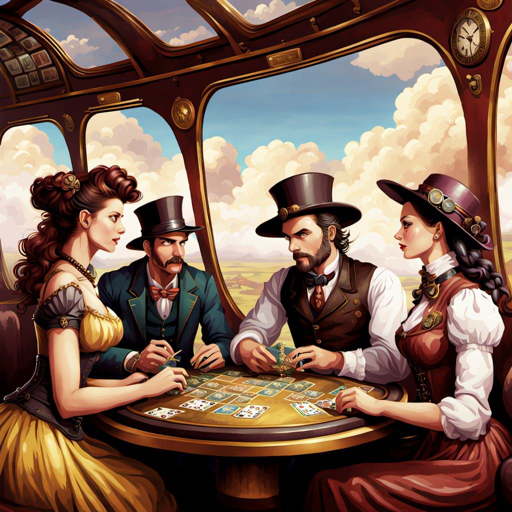 The height of high-stakes poker.