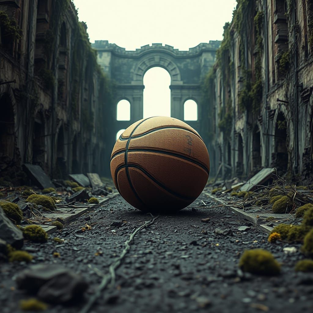 Basketball in Ruined City: Post-Apocalyptic Hope