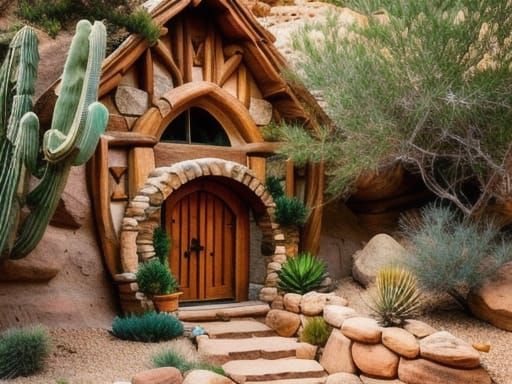 Desert Hobbit Dwelling