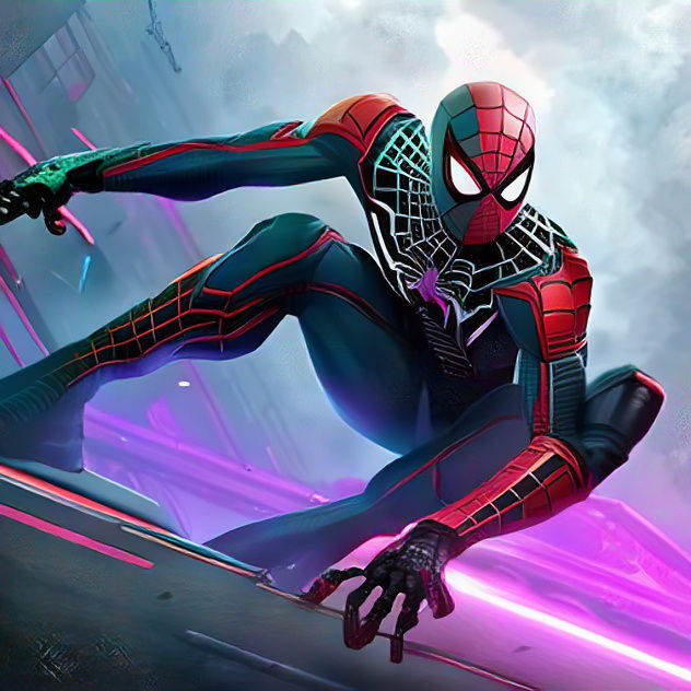 Cyberpunk Spider-Man
