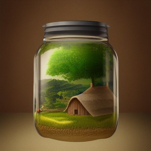 Eco systeme in a jar