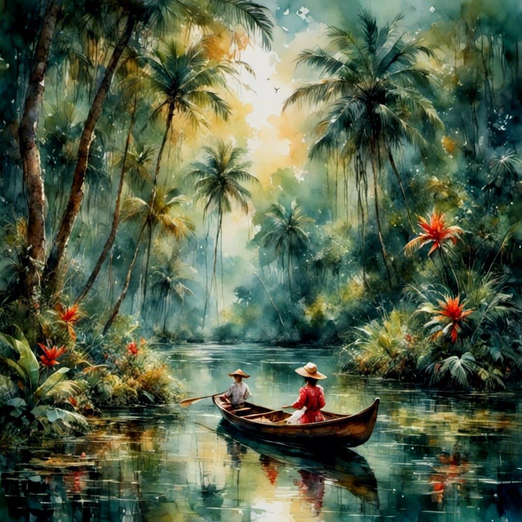 River in thailand
