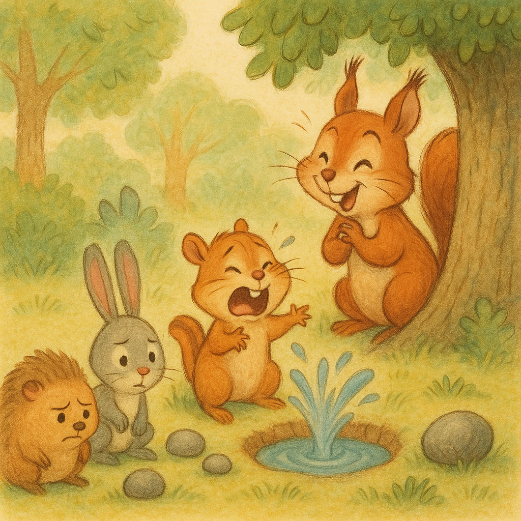 Mischievous Squirrel