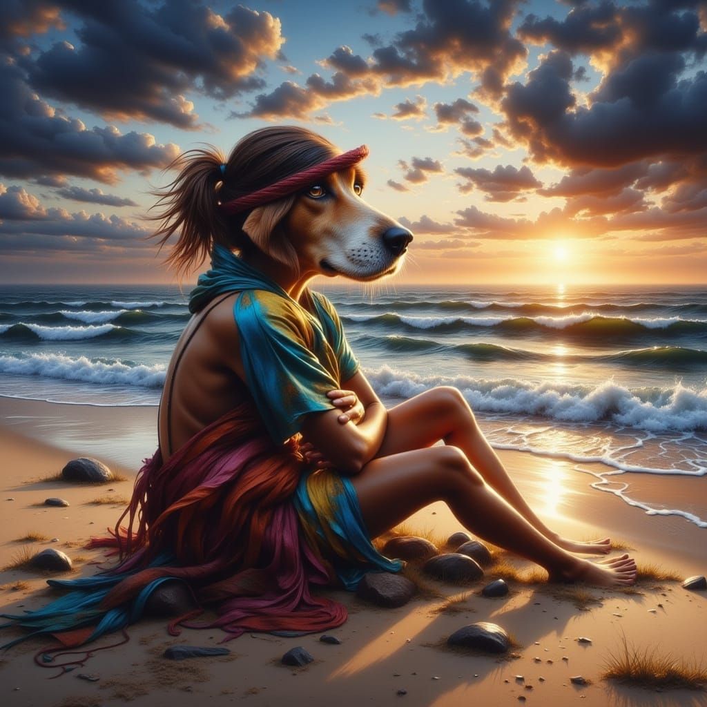 Surreal Beauty in Hyperreal Style