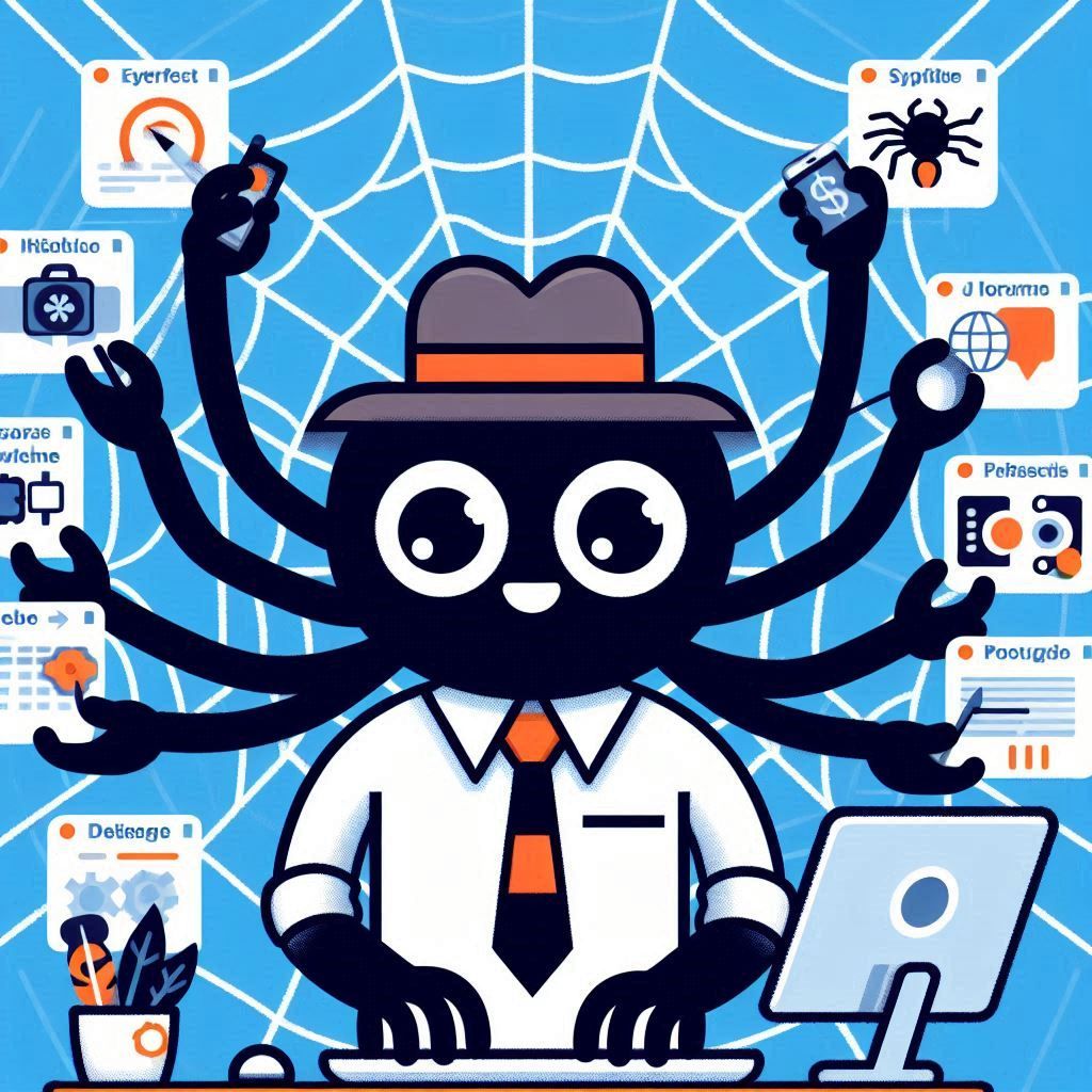 Mr. Spider the Web Designer