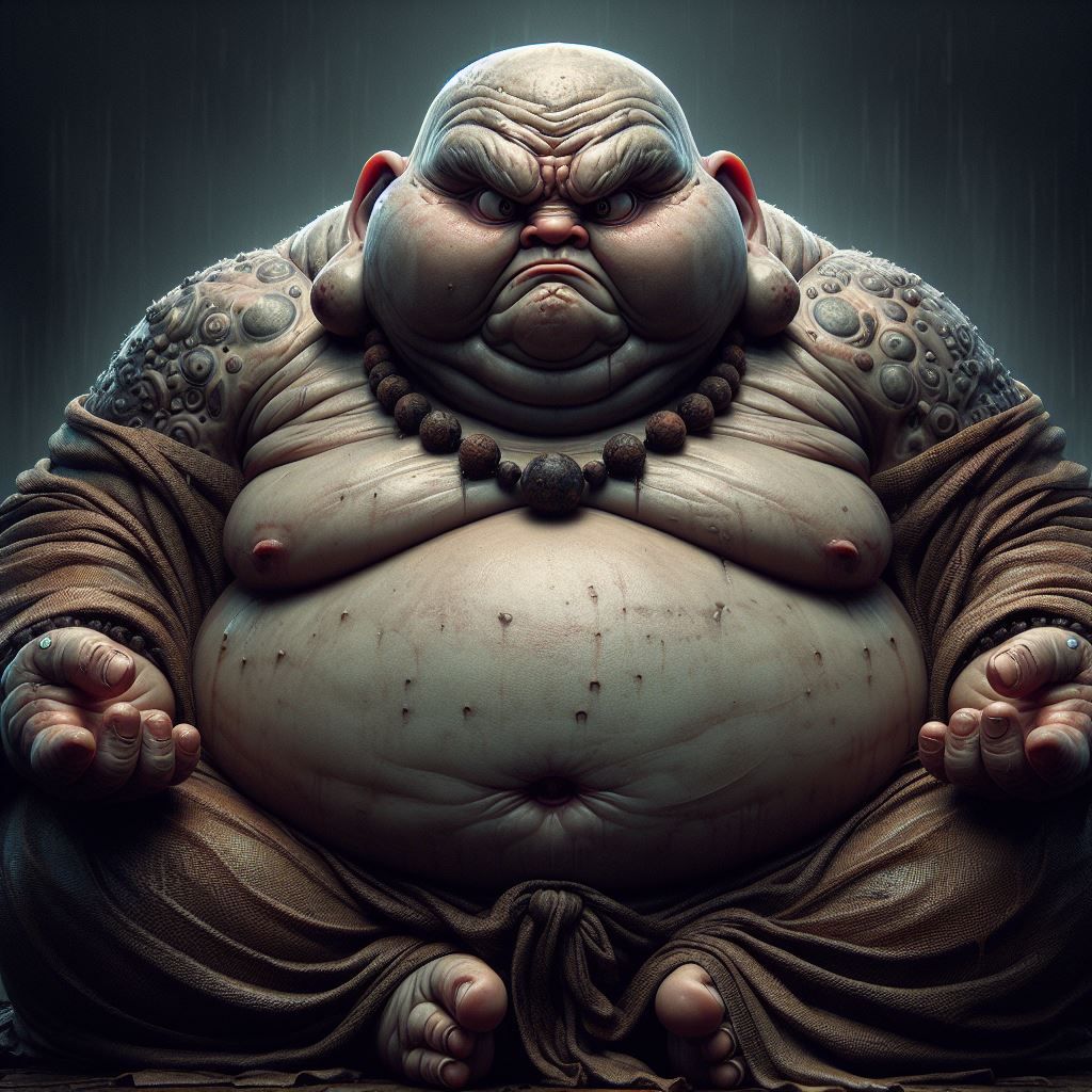 Cilia's Cow inspired this Buddha