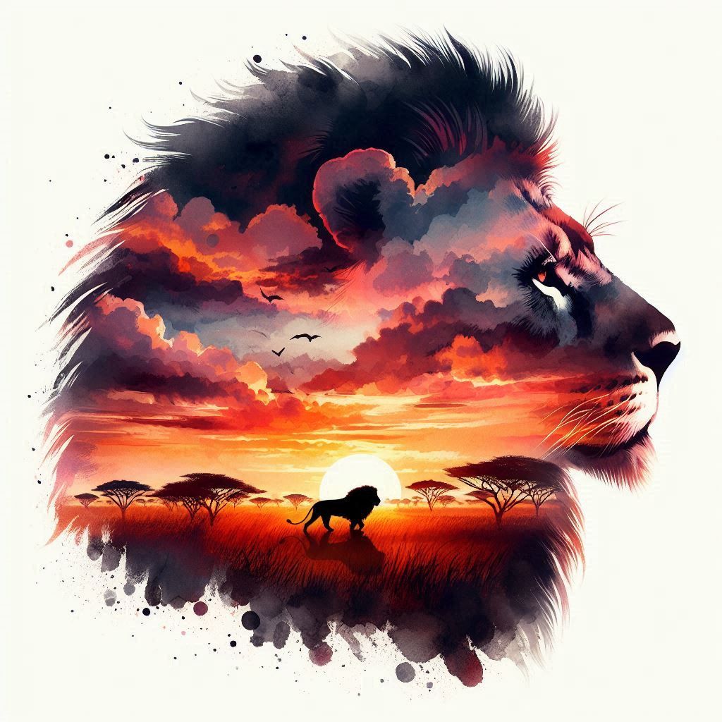 double exposure beautiful fantasy portrait landscape..