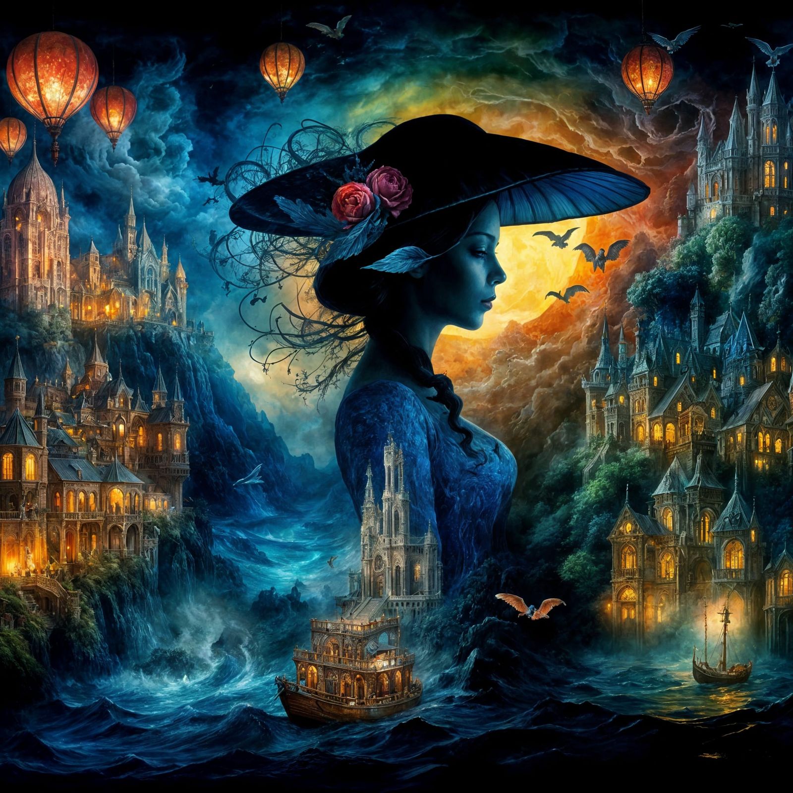 Whimsical Odyssey: A Night of Wonders  by @HotRod