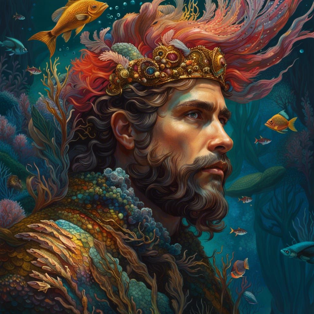 The Merman King  by @Polly