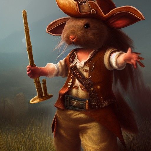 Bunny pirate - AI Generated Artwork - NightCafe Creator