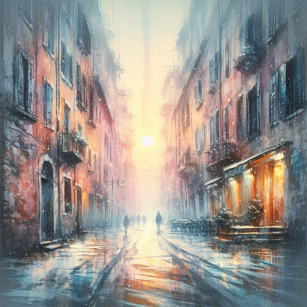 Nighttime in the City