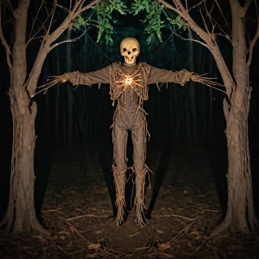 Pure evil  scarecrow