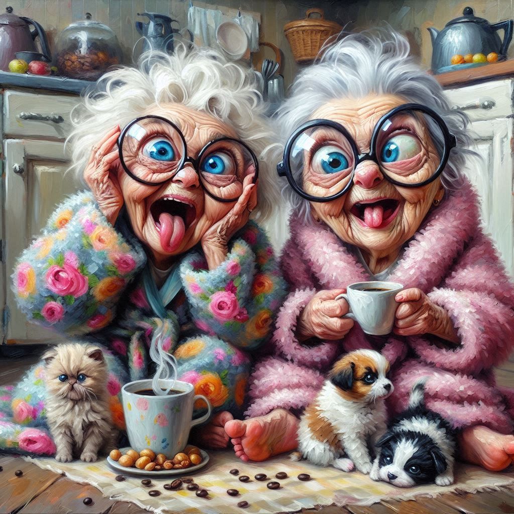 A cuppa with an old friend