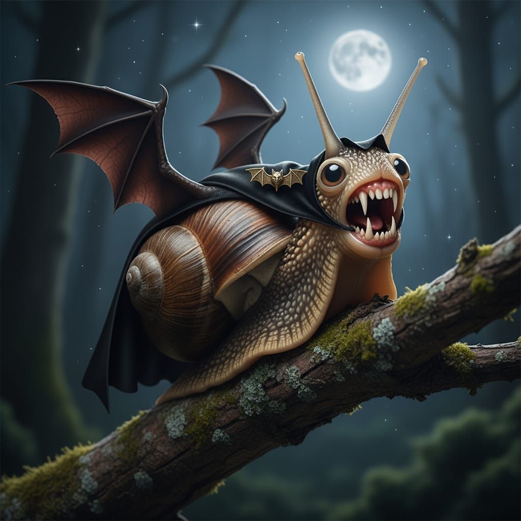 Vampire Snail 🦇🐌🪥  by @ing