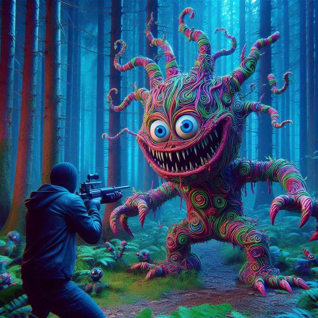 Monster in the Woods