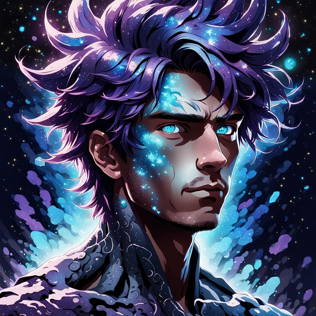 Galaxy Man - AI Generated Artwork - NightCafe Creator