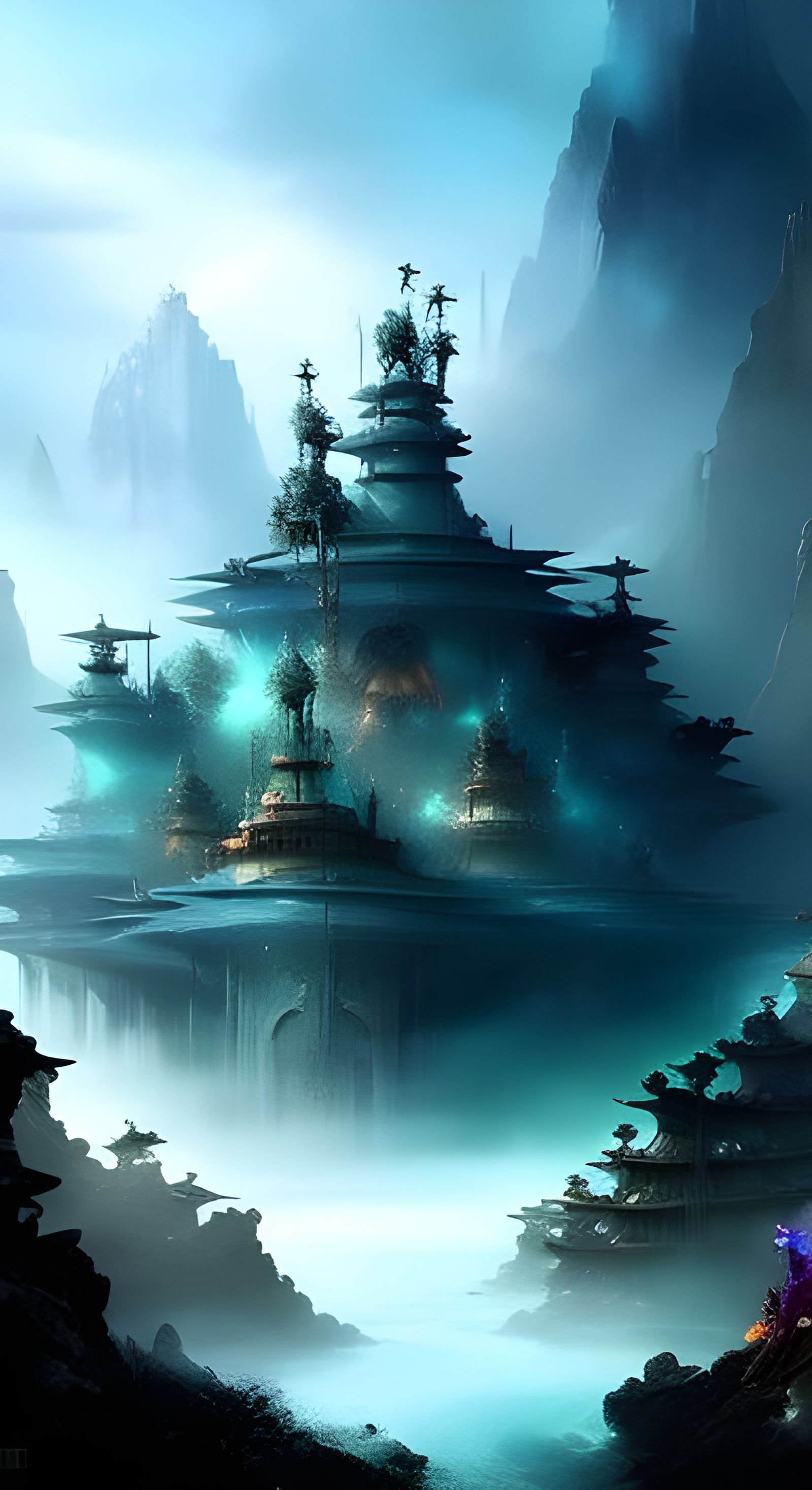 Bonsai village