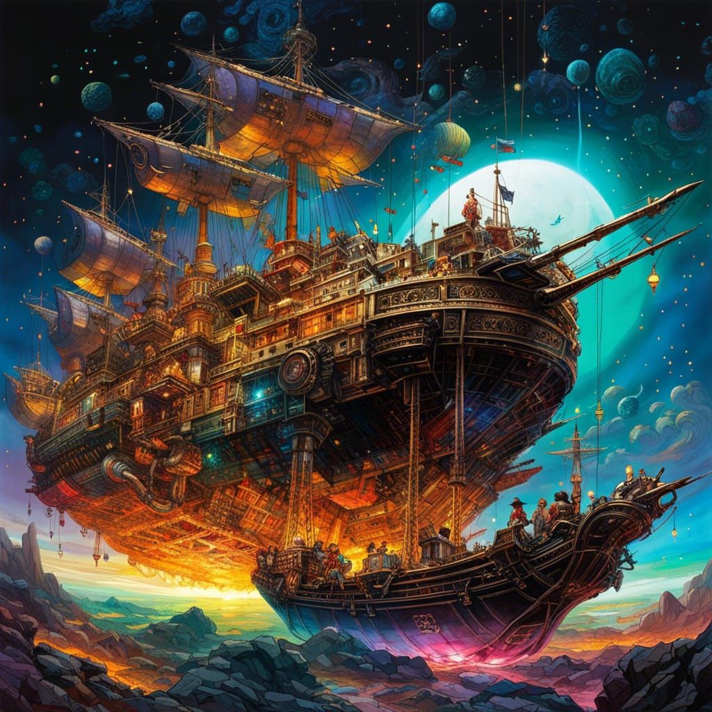 Drop the Rowboat, We’ve Found a New Planet to Pillage  by @LD