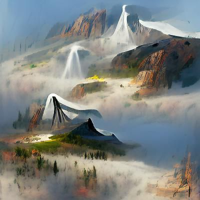 Foggy Mountain (Concept Art)