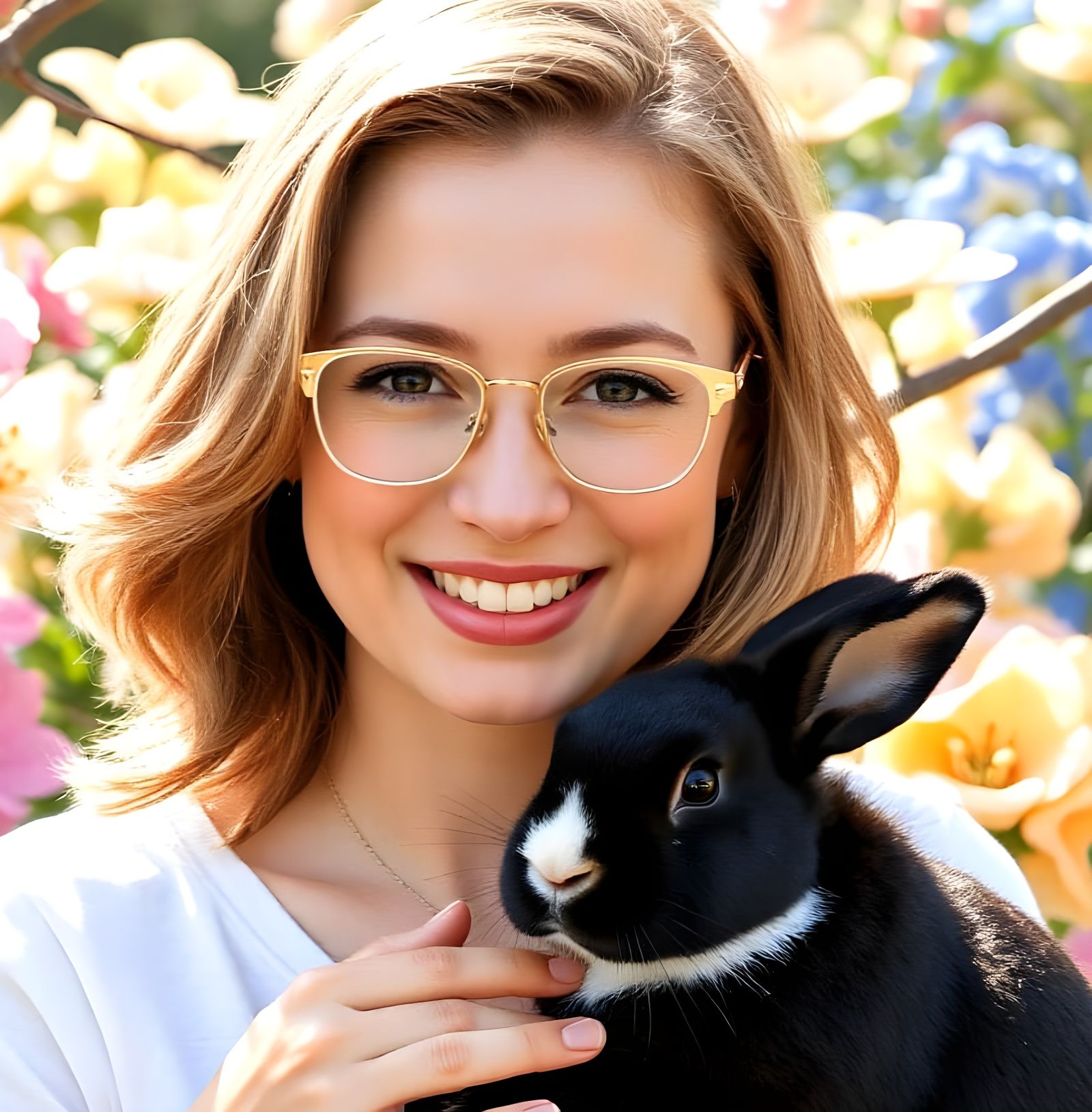 Linnea and Chibi  by @Gary Murakami