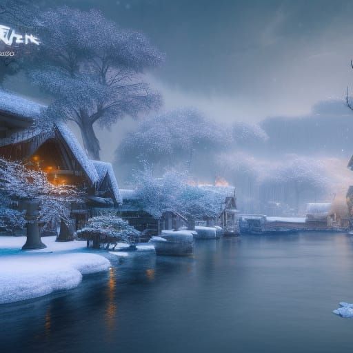 Winter Riverscape