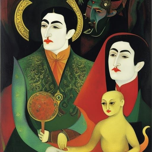 Good and smart vampire lord with two siamese cats 
By Mikhai...