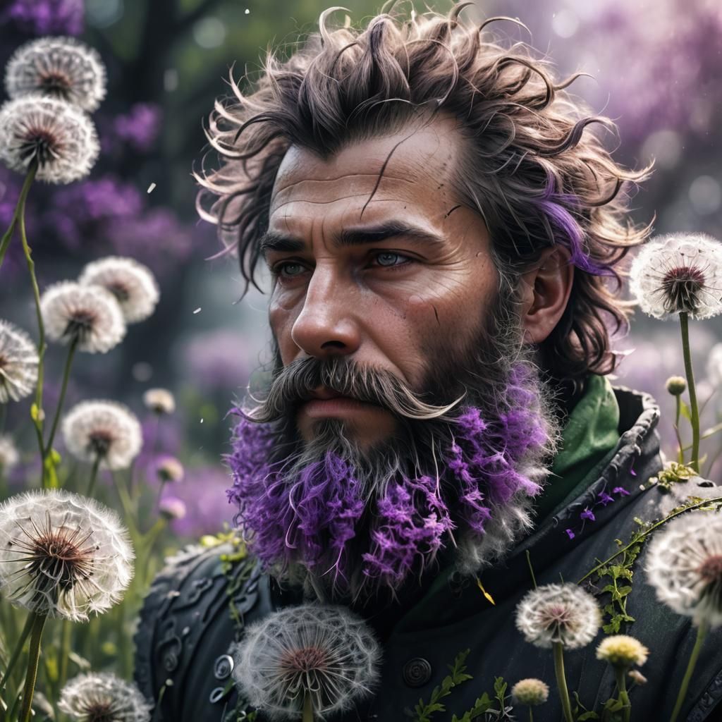 Blooming beard
