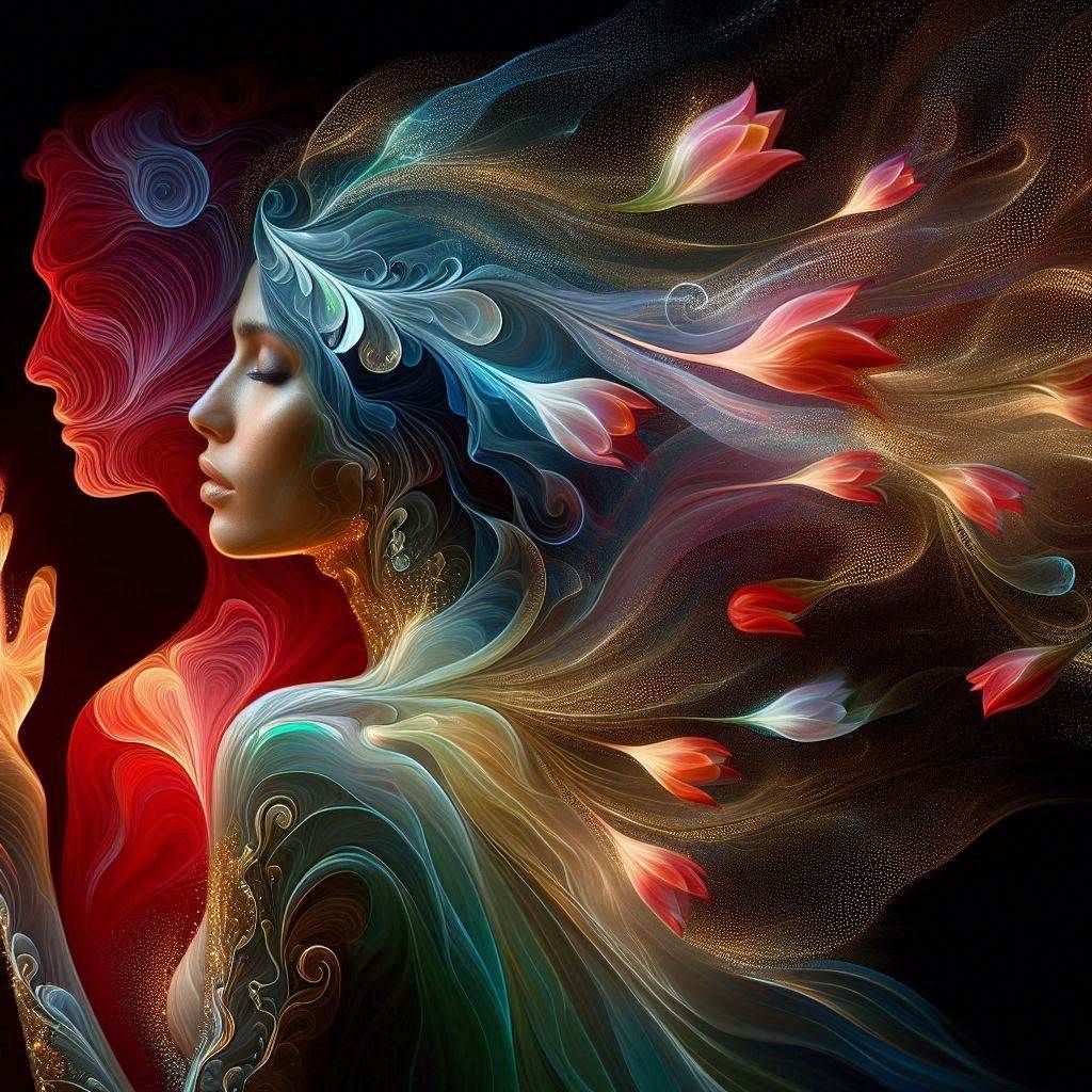 casting aside her shadow